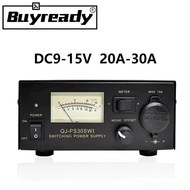 110V 220V DC13.8V 0-30A Power Supply QJ-PS30SWI Switching Power Supply Filter Noise Regulated Adjust