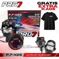 [FREE EXTRA T-SHIRT] Biled Projector Headlamp PRO7 PRO 7 P7X25 P.7-X25 P7-X25 P.7X25 P7 X25 50 60W 2