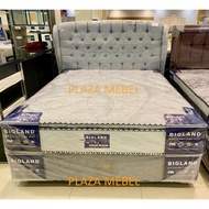 [ Ready] Set Spring Bed Kasur Bigland Super Deluxe Hb Sakura ( Fullset