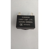 FAN CAPACITOR 1.8UF (PIN)