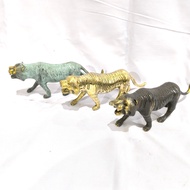Tiger sculpture brass tiger statue tiger brass tiger 20cm