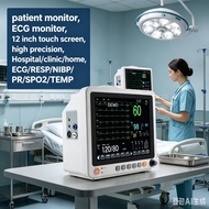 40cm Touch Screen ECG Monitor Hospital Outpatient Household Patient Monitor High-Precision Multi-Par