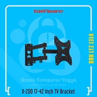 Taffware X-200 17-42 Inch Telescopic TV Bracket