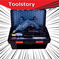 Bosch GSB550 With Fishing man Box Blue