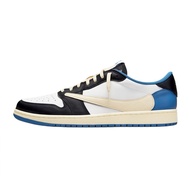 Pure Original Cross-Border AJ1 Low-Top Barb Basketball Shoes Joe 1 Wear-Resistant Anti-Slip Men Wome