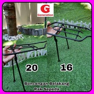 Boncengan Belakang  Jaguar Rak Sepeda 16 / 20 inch sepeda mini, bmx lipat mtb federal minivelo minit