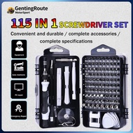 115 IN 1 Screwdriver Precision Set Screw Driver Magnetics DIY Repair Tool Kit PC Mobile Phone Screwd