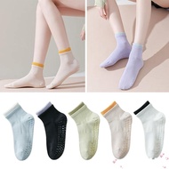 Aulora3n Pilates Socks - Breathable Cotton Elastic for Yoga & Sports