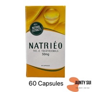 Natrieo Tri.E Tocotrienols 50mg (60 Softgel Capsules)