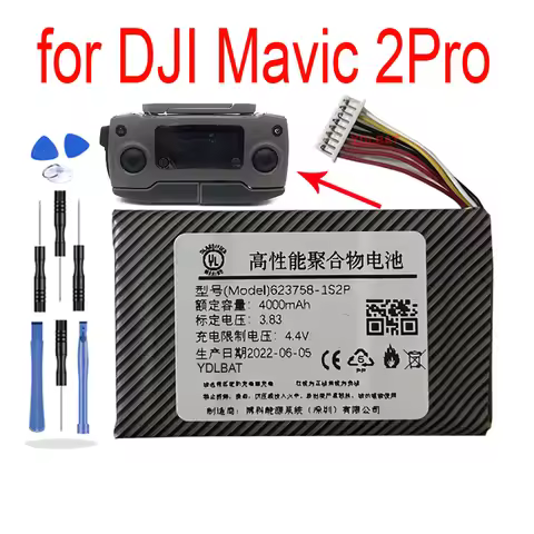 3.83v 4000mAh Battery for DJI Mavic 2Pro,DJI Mavic Zoom Control 2 Pro Li-po Polymer Rechargeable 623