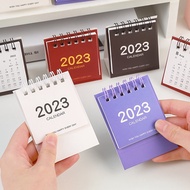 Mini Simple Desk Calendar Creative Color Desk Calendar Ornament Student Cute Schedule Plan Annual Calendar 2023--2023