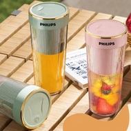 AWE Philips MIni Blender 4 Mata Pisau Rechargeable Juicer POrtable USB Pembuat Jus