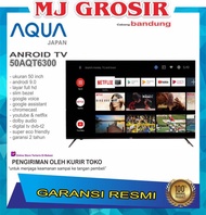 LED TV AQUA 50" ANDROID 50AQT6300 50INCH USB MOVIE HDMI FULL HD