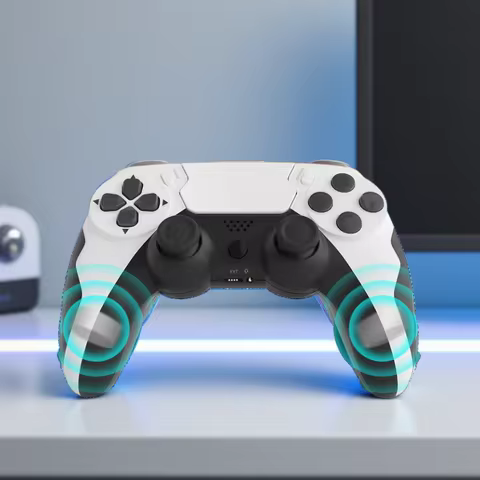 GAMINJA P48 Wireless Gamepad with Six Axis Gyroscope Game Controller For PS4 PS3 Console Wins 7 8 10