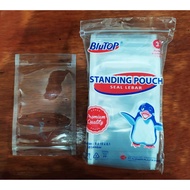 Double SEAL STANDING POUCH / PLASTIC CLIP SMALL SIZE UK. 9x15