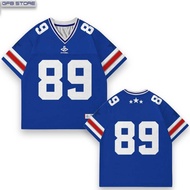 Streetwear Jersey Number 89  Hockey Jersey  Sports Jersey  Rugby Jersey  Vintage  NFL  Boxy