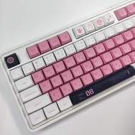 EVA 08 Keycap 138 Keys PBT XDA Profile Keycaps For Mx Switch Mechanical Gaming Keyboard Japanese Anime Pink Key Caps DIY Custom