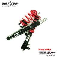 Toyota Avanza 03+ 11+ - Zerone SSR500 plus hilo bodyshift adjustable absorber coilover