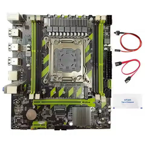 X79 Desktop Motherboard X79G DDR3 Gaming Motherboard LGA2011 4X DDR3 RECC Slots M. 2 NVME PCI-E X16
