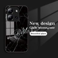 For POCO C85 4G 2025 Xiaomi Poco C85 PocoC85 Poco C85 85C 4G 5G Casing 2025 Marble Grain Tempered Gl