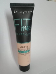 Promo Set Make Up Maybelline Fitme  Bedak + Foundation + Lipstik Padat Paket Murah Matte Tahan Lama 