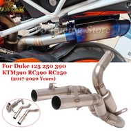For Duke 125 250 390 KTM390 RC390 RC250 RC 390 250 2017 - 2020 Motorcycle Exhaust System Middle Link