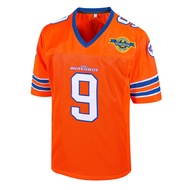 Bobby Boucher #9 The Waterboy Adam Sandler Movie Mud Dogs Bourbon Bowl Football Jersey