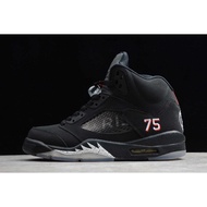 Latest Mens Air Jordan 5 Retro PSG Paris Saint-Germain AV9175-001 Basketball shoes