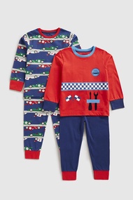 ชุดนอนเด็กผู้ชาย Mothercare Race Car Pyjamas - 2 Pack HD009