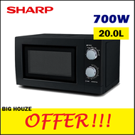 Sharp / Midea 25L Digital Microwave Oven EM825AGS with Timer Defrost Function EM825AGS-BK (Black)