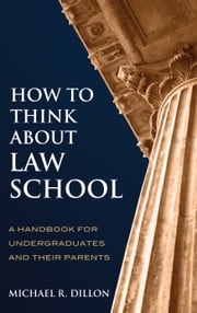 How to Think About Law School Michael R. Dillon, Professor Political Science, LaSalle University