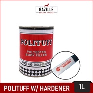 Polituff with Hardener Polyester Body Filler Impact & Shock Resistant - 1L .