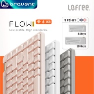 Lofree™ Flow Lite84/100 Low-profile Mechanical Keyboard | 2.4G/BT5.3/Type-C | MY Warranty