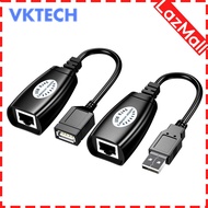 HW-RJ11 USB to RJ45 Network LAN Connector USB Ethernet Adapter Extension ABS Cable