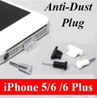 Anti-Dust Caps Eject Pins/Dustcaps/Ear Plugs Cover For iphone 5 iphone 6/6Plus