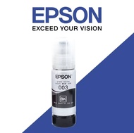 EPSON 003 หมึกแท้ 100% Original 4 สี BK C M Y ไม่มีกล่อง ใช้กับเอปสันรุ่น L1110 L1210 L1216 L1250 L1