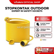 Vivan VPS Extension Cord Power Safety Socket AC Copper Cable Electrical Plug