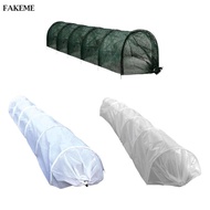 FAKEME Garden Tunnel Shade Net Cover Tunnel Plant Row Cover for Outside Balcony