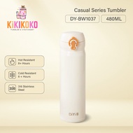 Casual Series 480ML 316 Stainless Steel Insulated Water Bottle Thermos for Office & Students Hot And