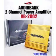 Audiobank AB-2002 Power Amplifier 2Channel 1000Watts