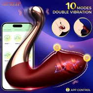 HESEKS Wireless App Control G Spot Vibrator Magic Wand Female Masturbator Clitoris Nipple Stimulator Adult Sex Toys Dildo for Women