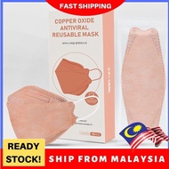 [Ready Stock] KN95 / KN94  Copper oxide 5ply / 4 PLY WPD face mask Adult /Kid - 1PCS INDIVIDUAL PACK