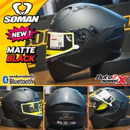 หมวกกันน็อค SOMAN SM968 แว่น2ชั้น รุ่นใหม่ล่าสุด 2025