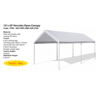 10' X 20' HERCULES OPEN CANOPY ITKK - 062 KHEMAH HIGH QUALITY