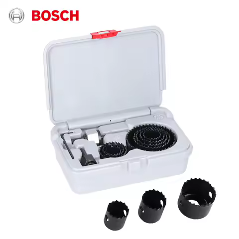 Bosch 14-Piece Hole Saw Set 22/25/29/35/38/44/51/68Mm for Wood and Drywall