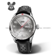 ORIS 0173576624461-0752187FC Men's Watch Artix GT Day Date Automatic 42mm Leather Strap Silver Black *Original