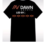 Kaos Crypto Baju DAWN CRYPTO / Kaos Cryptocurrency / T-Shirt  Pakaian Atasan Pria Wanita