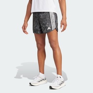 adidas Running Own the Run Excite Allover Print AEROREADY Shorts Men Black IS9582