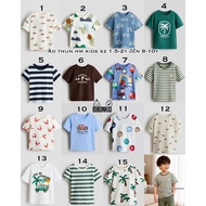 [Bibonkid] HM US/UK kids retail t-shirts sizes from 1.5-2y to 8-10y