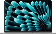Apple 2024 MacBook Air (15-inch, Apple M3 chip with 8‑core CPU and 10‑core GPU, 8GB Unified Memory, 256GB) - Silver